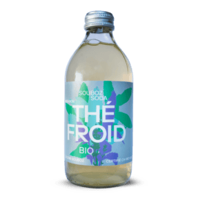 thé froid aux herbes du jardin