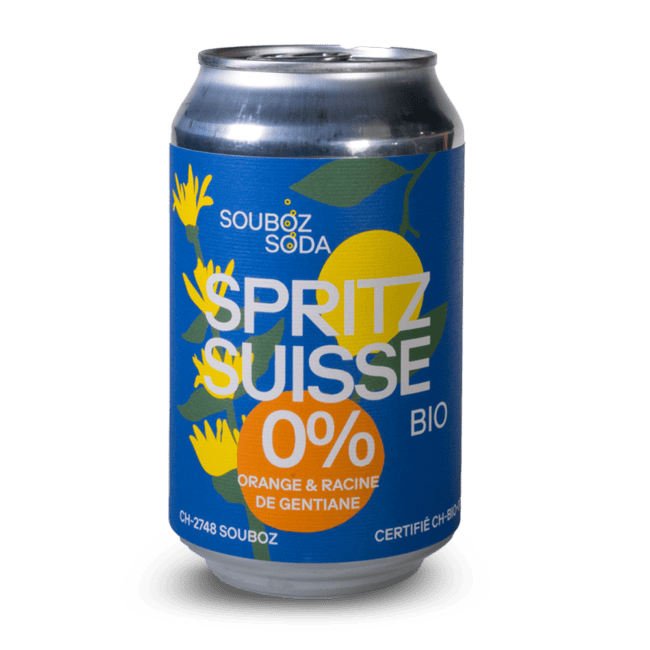 Soda spritz suisse bio 0%