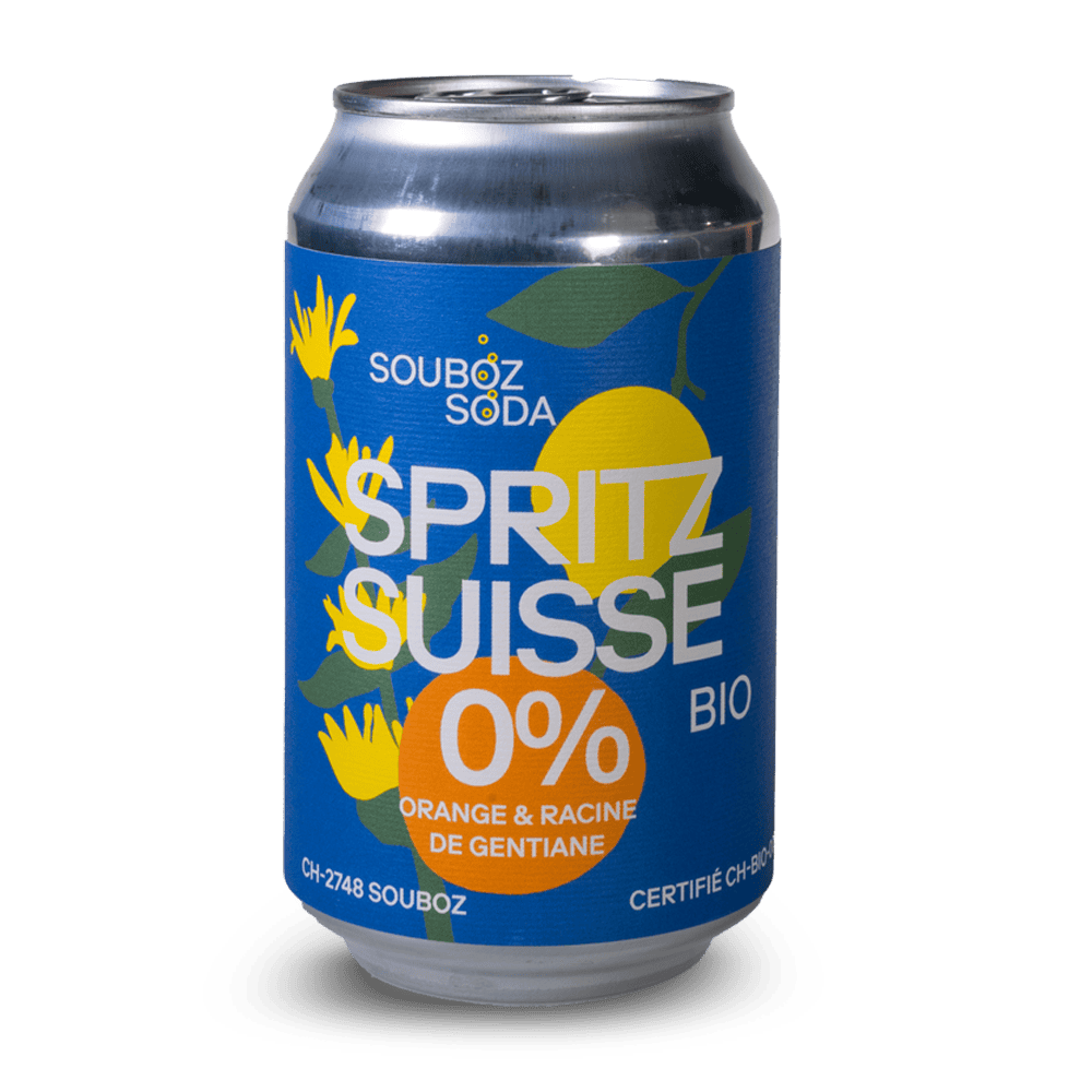 Soda spritz suisse bio 0%